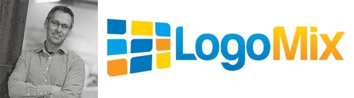 Photo of Damon Fieldgate and the LogoMix logo Photo of Damon Fieldgate and the LogoMix logo