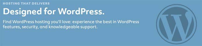 The WordPress logo and text reading "Designed for WordPress" The WordPress logo and text reading "Designed for WordPress"