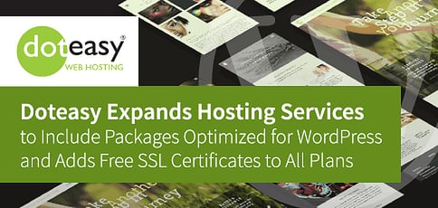 Doteasy Announces New Hosting Plans Optimized For Wordpress Doteasy Announces New Hosting Plans Optimized For Wordpress