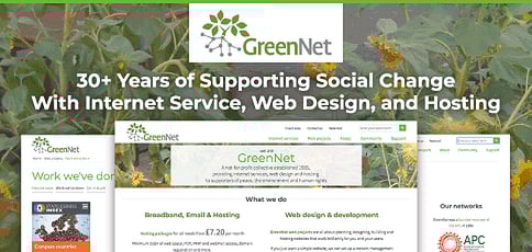 Greennet Supports Social Change With Internet Services Greennet Supports Social Change With Internet Services