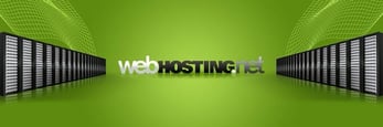 Illustration of servers with Webhosting.net logo