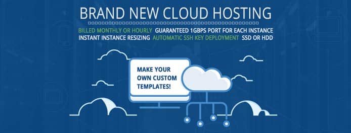 Promotional graphic of Hostwinds' Cloud Platform