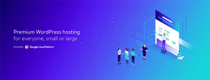 Graphic depicting premium WordPress hosting Graphic depicting premium WordPress hosting