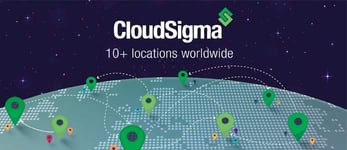 CloudSigma datacenter map