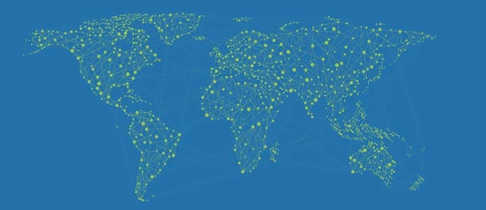 Map of ServerHub's network Map of ServerHub's network