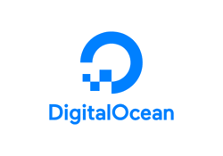DigitalOcean logo on white background
