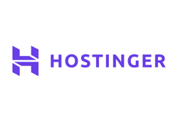 Hostinger logo on white background