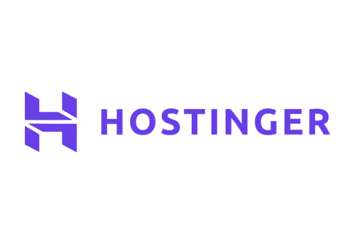 Hostinger logo on white background