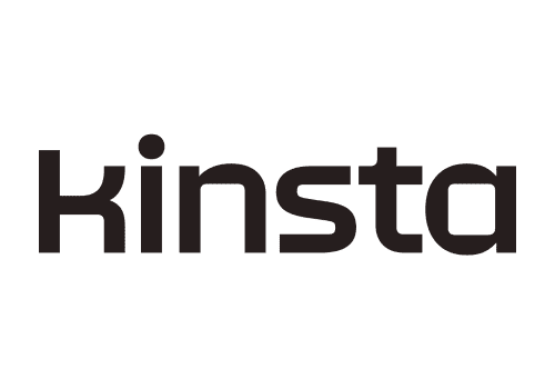Kinsta logo on white background Kinsta logo on white background