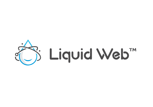 Liquid Web logo on white background Liquid Web logo on white background