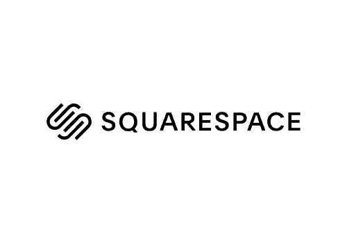 Squarespace logo on white background Squarespace logo on white background