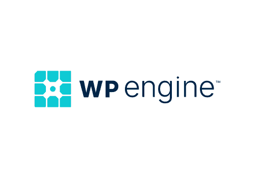 WP Engine logo on white background WP Engine logo on white background