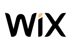 Wix logo on white background