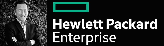 Headshot of Wayland Jeong and HPE logo
