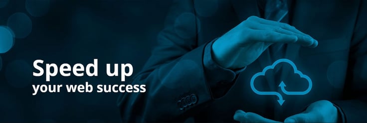 Graphic depicting how NextPointHost helps speed success