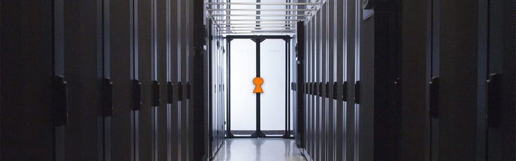 Picture of a datacenter with TurnKey logo Picture of a datacenter with TurnKey logo