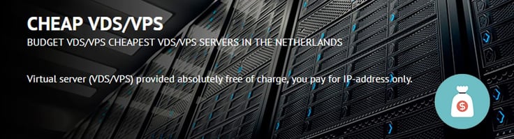 Banner depicting budget-friendly VDS/VPS options