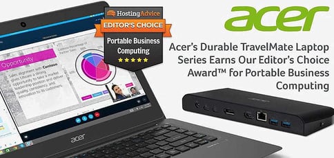 Acer’s Durable TravelMate Laptop Series Earns Our Editor’s Choice Award™ for Portable Business Computing Acer’s Durable TravelMate Laptop Series Earns Our Editor’s Choice Award™ for Portable Business Computing