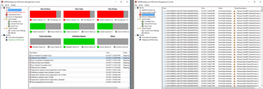 Collage of screenshots of the SAS for Business Central Management System