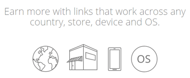 Screenshot from the GeniusLink homepage Screenshot from the GeniusLink homepage