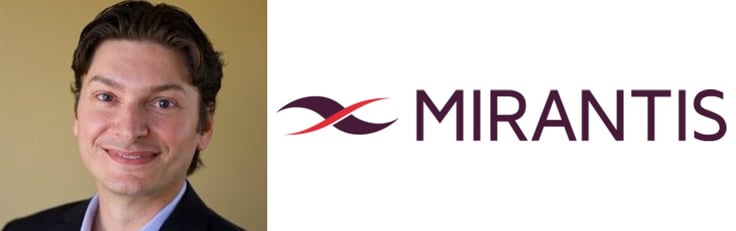 Image of David Van Everen and the Mirantis logo