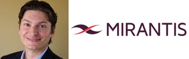Image of David Van Everen and the Mirantis logo