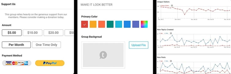 Images of Tapatalk features