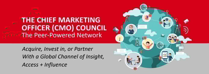 Graphic depicting CMO Council benefits