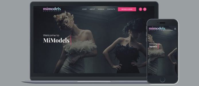 A site design prototype A site design prototype