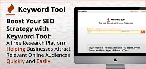 Boost Your SEO Strategy with Keyword Tool: A Free Research Platform Helping Businesses Attract Relevant Online Audiences Quickly and Easily Boost Your SEO Strategy with Keyword Tool: A Free Research Platform Helping Businesses Attract Relevant Online Audiences Quickly and Easily