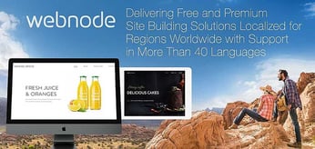 Webnode: Delivering Free and Premium Site Building Solutions Localized for Regions Worldwide with Support in More Than 40 Languages