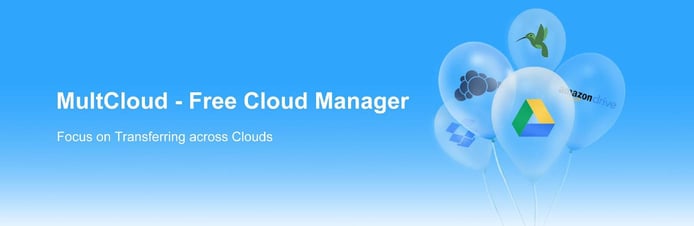 Graphic depicting the capabilities of Multcloud