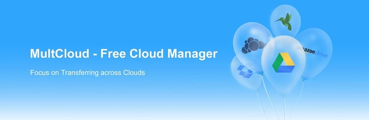 Graphic depicting the capabilities of Multcloud