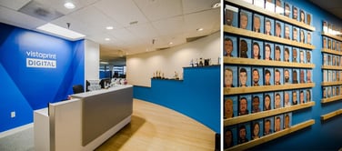 Images of the Vistaprint office
