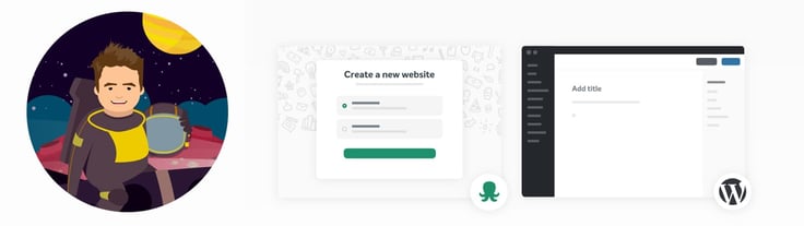 Screenshots from EasyWP website