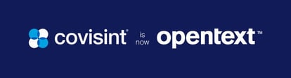Covisint and OpenText logos Covisint and OpenText logos