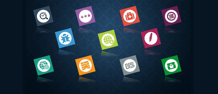 Icons representing plugins Icons representing plugins