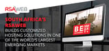 South Africa’s RSAWEB Builds Customized Hosting Solutions in One of the World’s Largest Emerging Markets