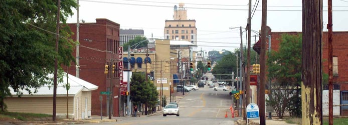Image of downtown Dothan, Alabama Image of downtown Dothan, Alabama