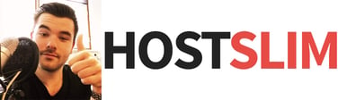 Image of Ralph Karseboom with HostSlim logo