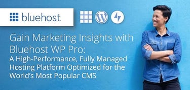 Gain Performance And Marketing Insights With Bluehost Wp Pro