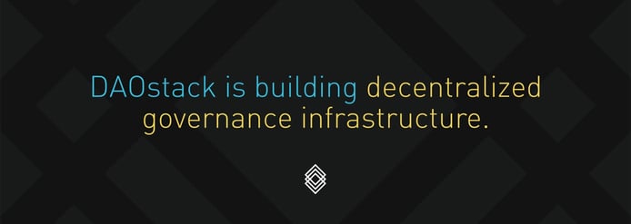 DAOstack banner DAOstack banner