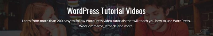 WP101 tutorial video banner