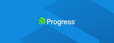 Screenshot of Progress logo banner