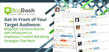 Blogdash Connects Brands And Influencers
