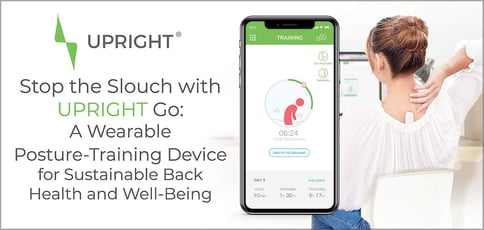 Upright Provides A Wearable Posture Training Device