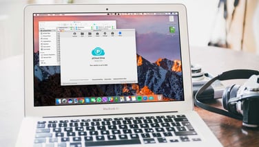 Photo of pCloud running on a laptop Photo of pCloud running on a laptop