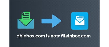 Graphics depicting Fileinbox's rebranding