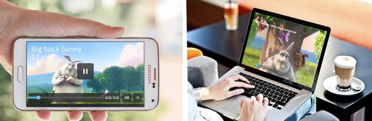 Hola VPN shown on devices