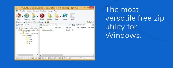 ZipGenius screenshot